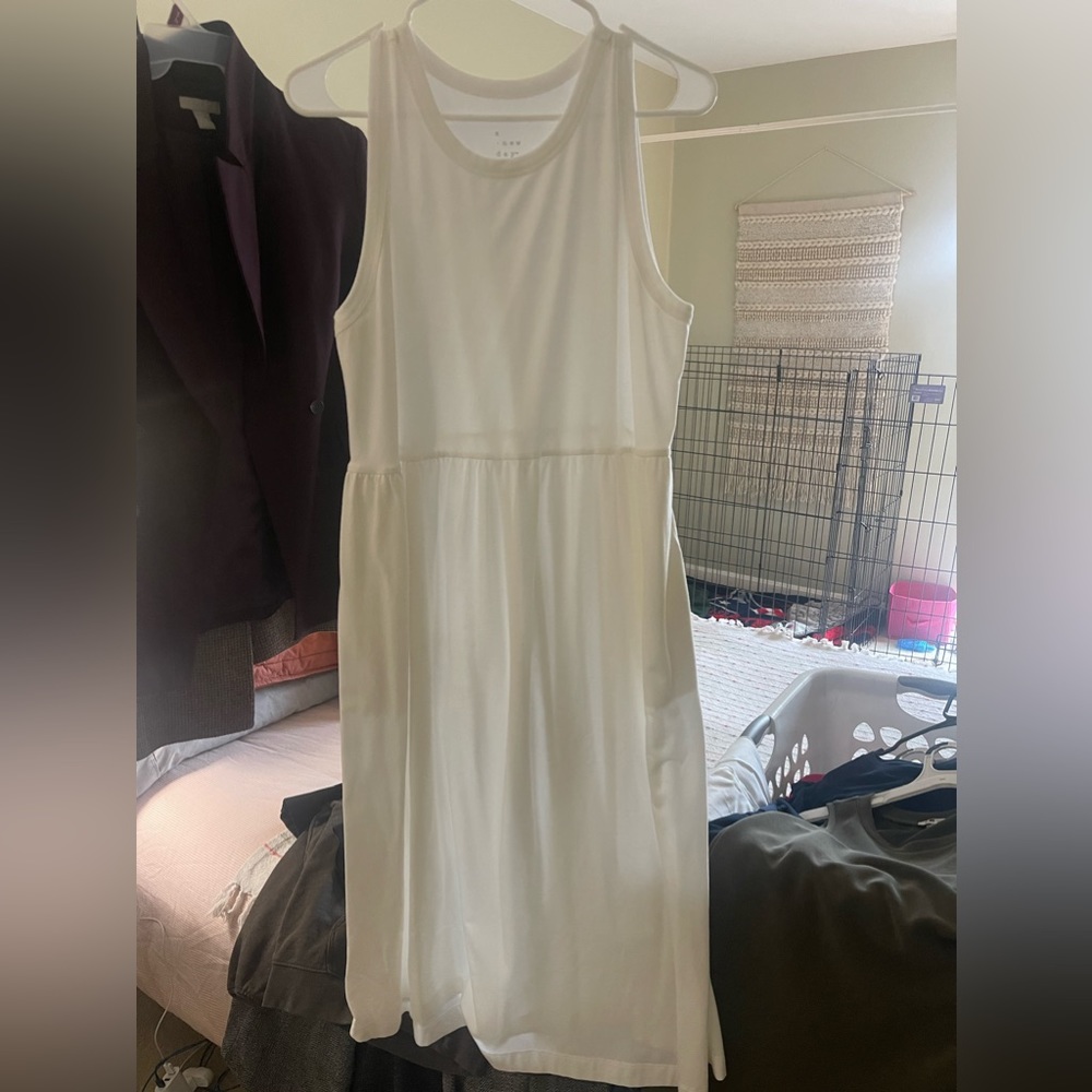 White summer dress